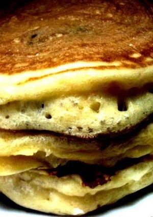 ホットケーキ＊゜材料３つでもちもち食感-レシピのメイン写真