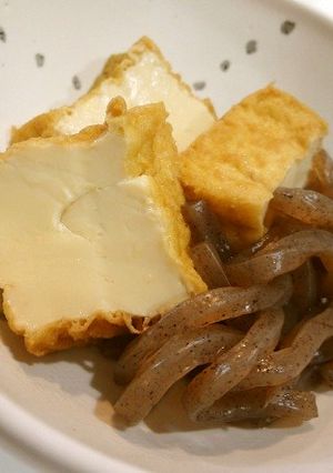 厚揚げとこんにゃくの煮物-レシピのメイン写真