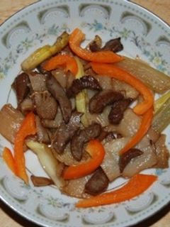 豚マメとセロリ炒め-レシピのメイン写真