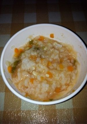 離乳食後期 ケチャップご飯-レシピのメイン写真