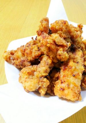 ♡鶏せせりの塩麹唐揚げ♡-レシピのメイン写真