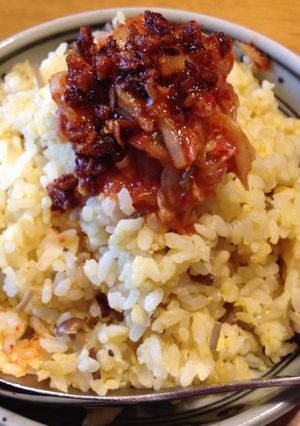 後のせ　ＤＥ　キムチチャーハン！？-レシピのメイン写真