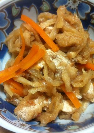 基本　切干大根の煮物-レシピのメイン写真