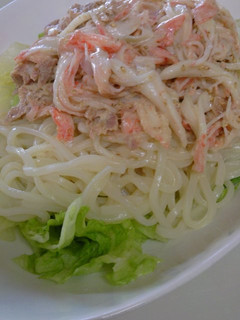 超簡単!ずぼらサラダうどん-レシピのメイン写真