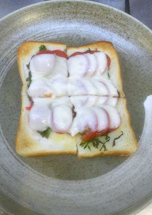 トマトとしそのパン-レシピのメイン写真