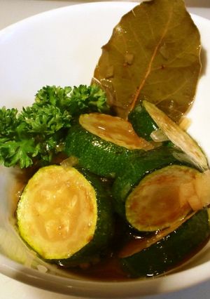 ☆脇役？主役？ズッキーニの焼きびたし☆-レシピのメイン写真
