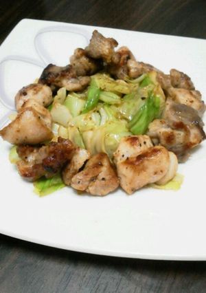 トリモモ肉のレモンバター-レシピのメイン写真