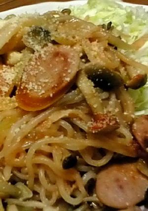 しらたきdeナポリタン♪-レシピのメイン写真