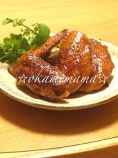 鶏手羽先のナンプラー照り焼き☆-レシピのメイン写真