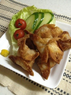モヤシとタケノコの揚げ餃子-レシピのメイン写真
