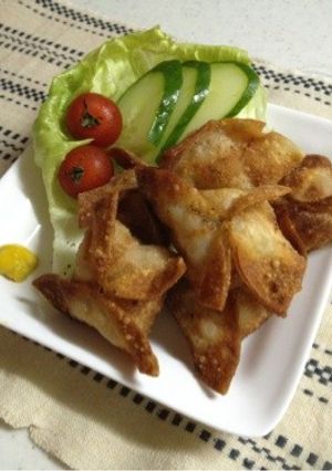 モヤシとタケノコの揚げ餃子-レシピのメイン写真