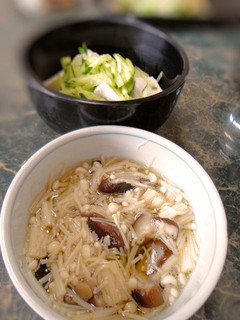 お豆腐の冷たいキノコあんかけ-レシピのメイン写真