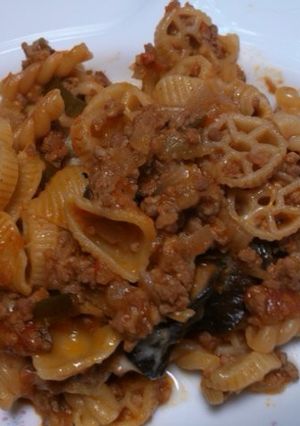 フライパンで夏野菜とひき肉のグラタン-レシピのメイン写真