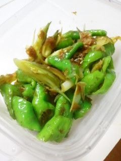 *ししとうとみょうがの炒め物*-レシピのメイン写真