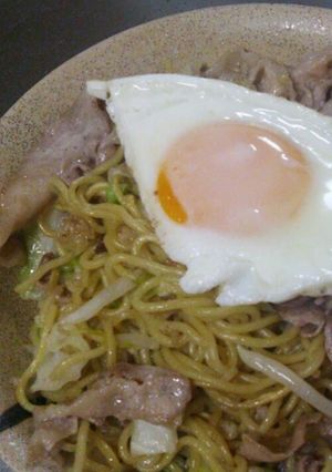 後がけソース焼きそば-レシピのメイン写真