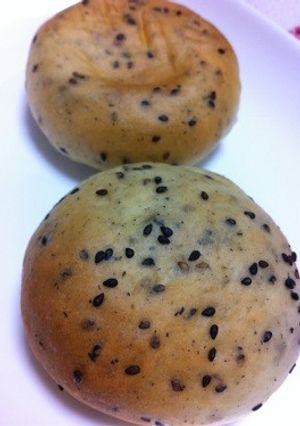 ごまあんパン-レシピのメイン写真
