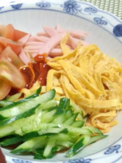 冷やし中華風 ビビン素麺-レシピのメイン写真