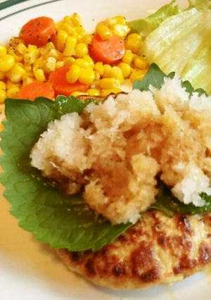 おろしそ豆腐ハンバーグ-レシピのメイン写真