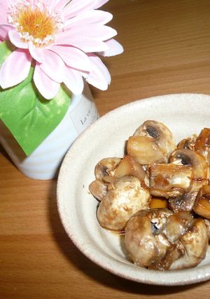 驚き！旨～い☆マッシュルームしょうが焼き-レシピのメイン写真