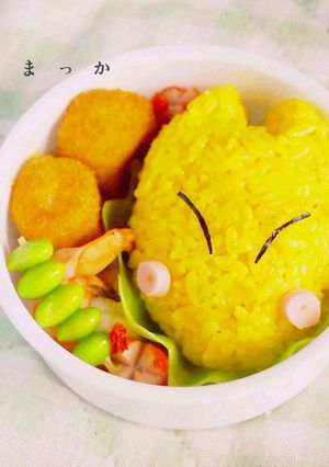 キャラ弁‐きつね-レシピのメイン写真