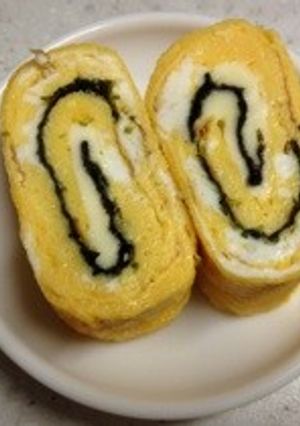 のりチーズ入り卵焼き☆お弁当に-レシピのメイン写真