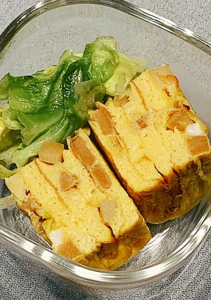 たけのこ入り卵焼き-レシピのメイン写真