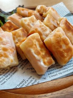 餃子の皮で明太もちチーズ焼き-レシピのメイン写真