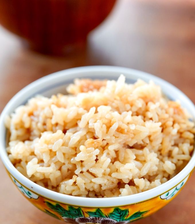 茶飯☆醤油味炊き込みご飯(さくらごはん)-レシピのメイン写真