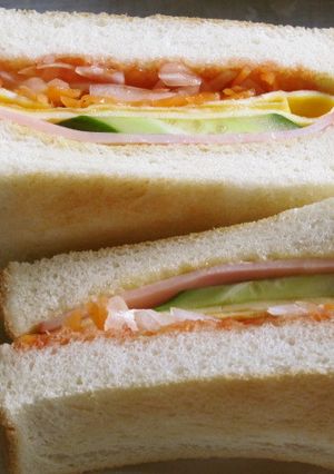 トーストサンド（冷凍食パンでも作れます）-レシピのメイン写真