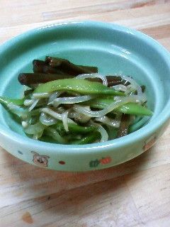 ふき佃煮の糸コン煮-レシピのメイン写真