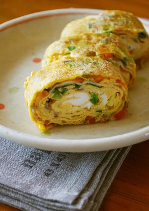 和風カラフル卵焼き-レシピのメイン写真