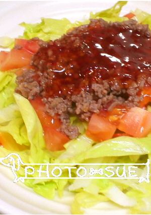 夏休みの定番☆タコライス-レシピのメイン写真