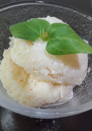 豆腐と塩麹で☆塩バニラアイスクリーム-レシピのメイン写真