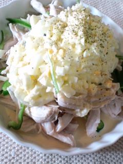 チキンのタルタルワサマヨ☆サラダ-レシピのメイン写真