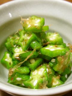 オクラのおかか和え-レシピのメイン写真