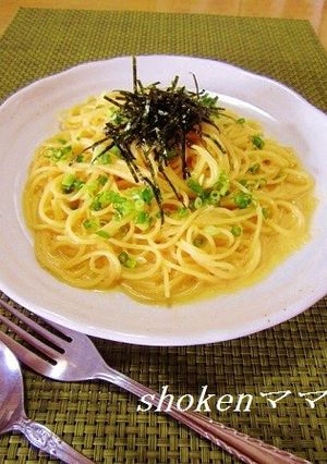 旨っ！カルボナーラ風明太子スパゲッティー-レシピのメイン写真