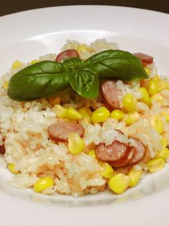 とうもろこしの簡単!洋風炊き込みご飯-レシピのメイン写真