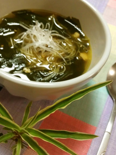 韓国料理❀ドラマでお馴染み・わかめスープ-レシピのメイン写真