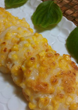 韓国料理❀コーンとチーズのおやつチヂミ-レシピのメイン写真