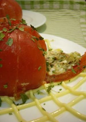 ○まるごと○トマトとツナのサラダ-レシピのメイン写真