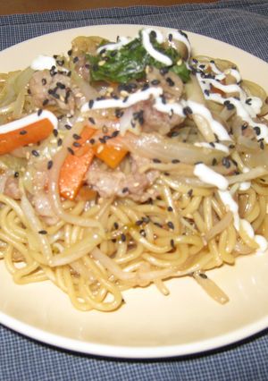 焼肉のタレで☆焼きそば!-レシピのメイン写真