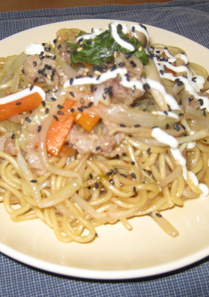 焼肉のタレで☆焼きそば！-レシピのメイン写真