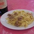 イタリア料理・サルシッチャのパスタ