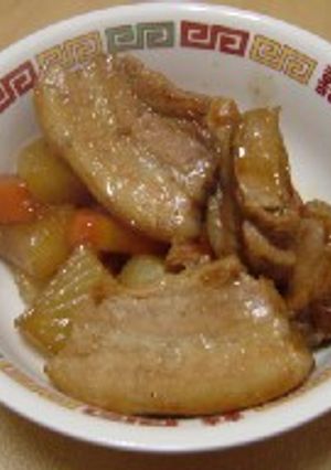 豚バラ角煮風(？)-レシピのメイン写真