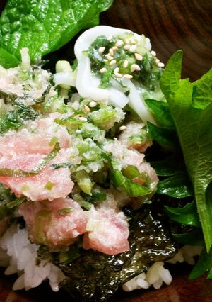ちょっと贅沢ごま風味☆海鮮どんぶり-レシピのメイン写真