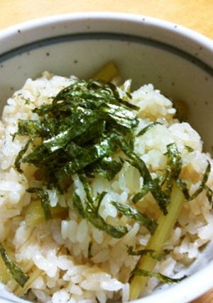 ふきご飯-レシピのメイン写真