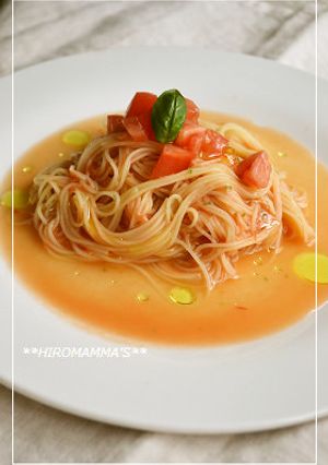 冷製☆カッペリーニパスタ-レシピのメイン写真