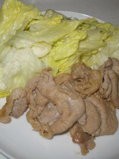 油不要!豚肉の生姜焼き?-レシピのメイン写真