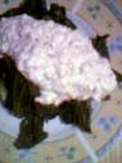 ふんわり豆腐のゴマだれでおひたし♪-レシピのメイン写真