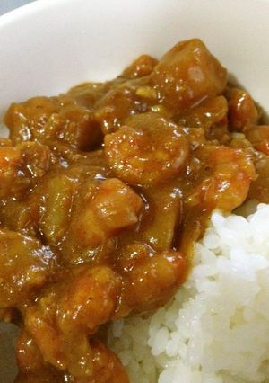えびキーマカレー-レシピのメイン写真